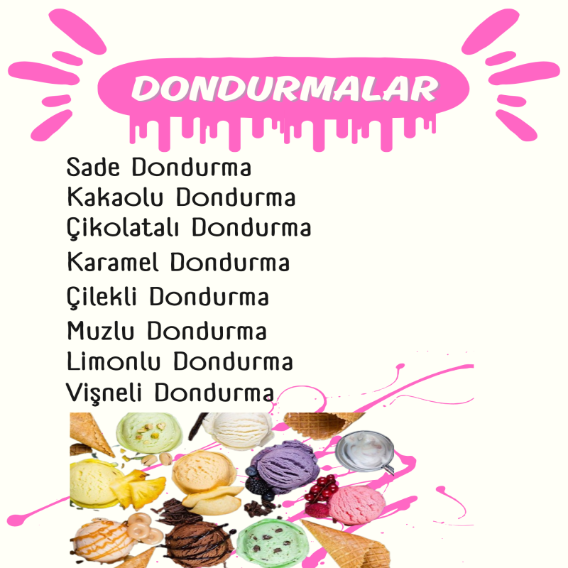 Sade, Kakao ve Meyveli