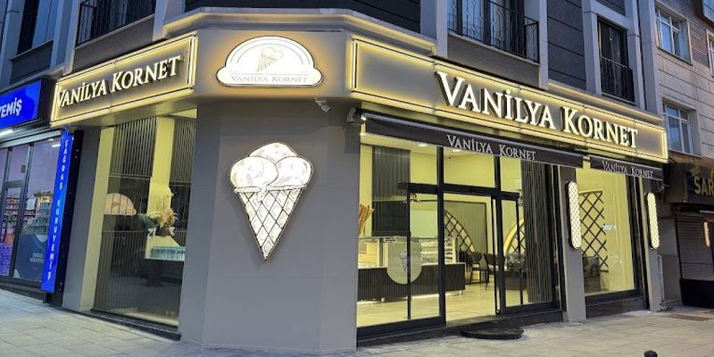 Vanilya Kornet Dondurma, Bayrampaşa, İstanbul