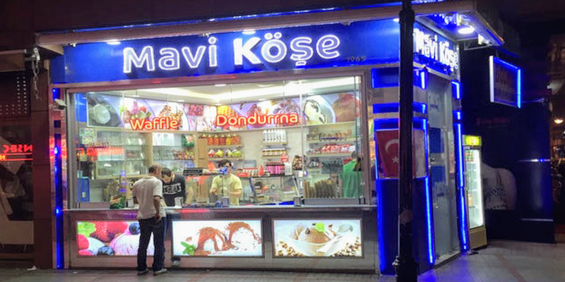 Mavi Köşe Dondurma &ndash; Merkez &ndash; Rize