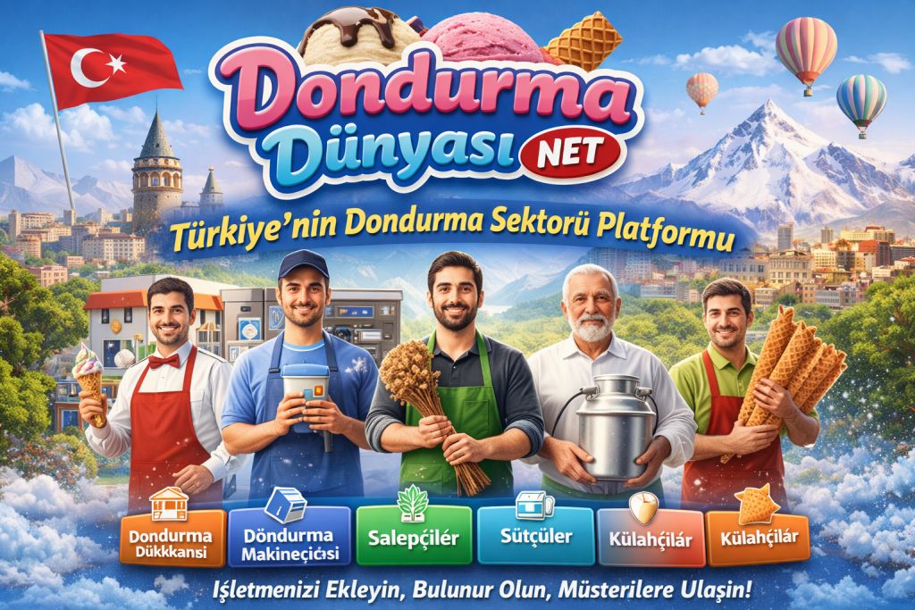 Dondurma Dünyası NET | Dondurma Sektörü Rehberi ve İşletme Platformu