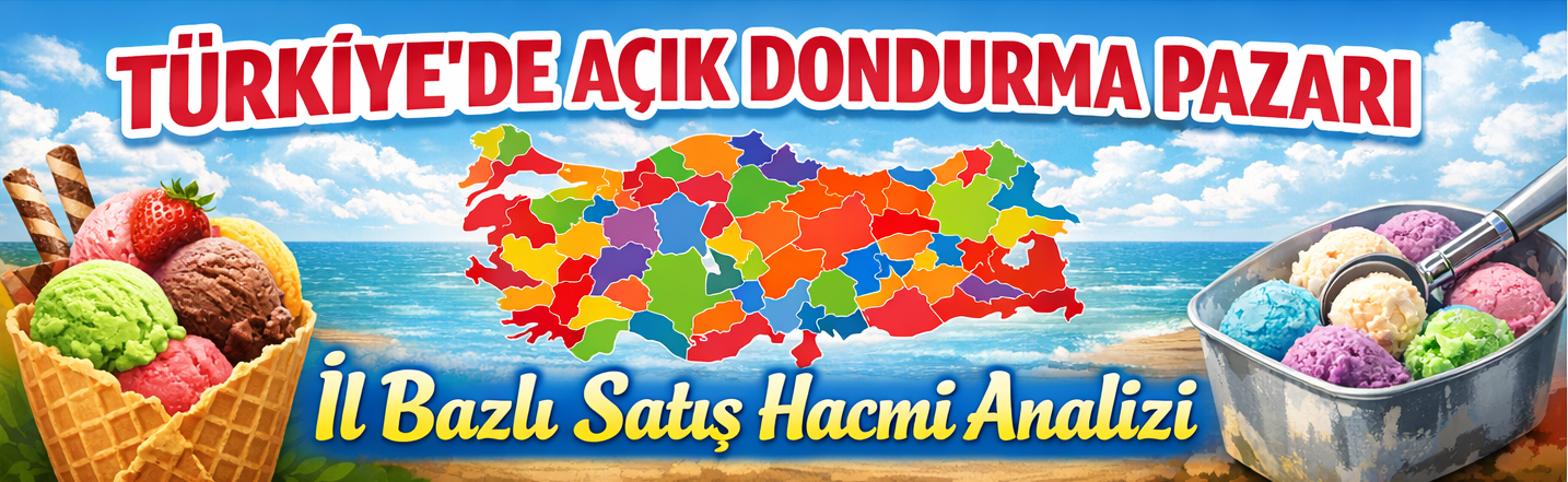 İç Piyasada Açık Dondurma Satış Hacmi Nedir?